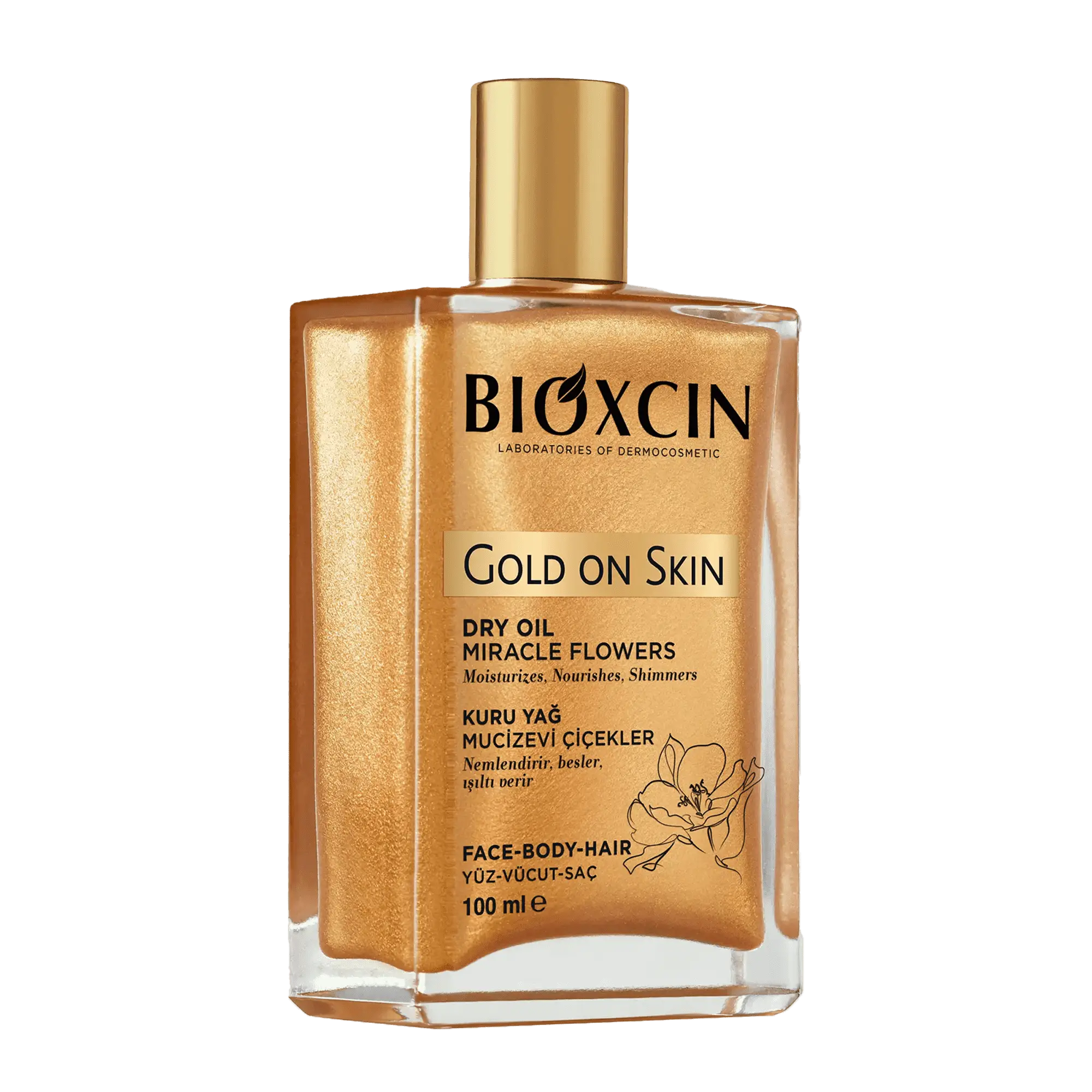 Bioxcin Bioxcin Gold On Skin Dry Oil