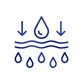 Provides long lasting moisturization.