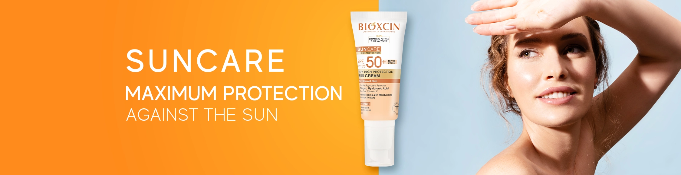 Tinted Suncreen For Normal and Dry Skin 50+ SPF