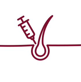 Suitable for use after hair transplantation.