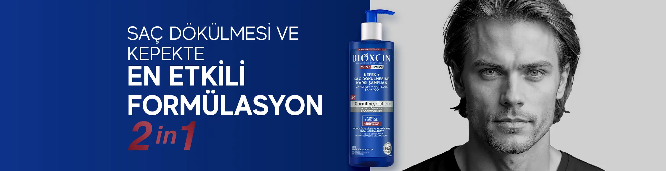 Anti-Dandruff + Anti-Hair Loss Shampoo