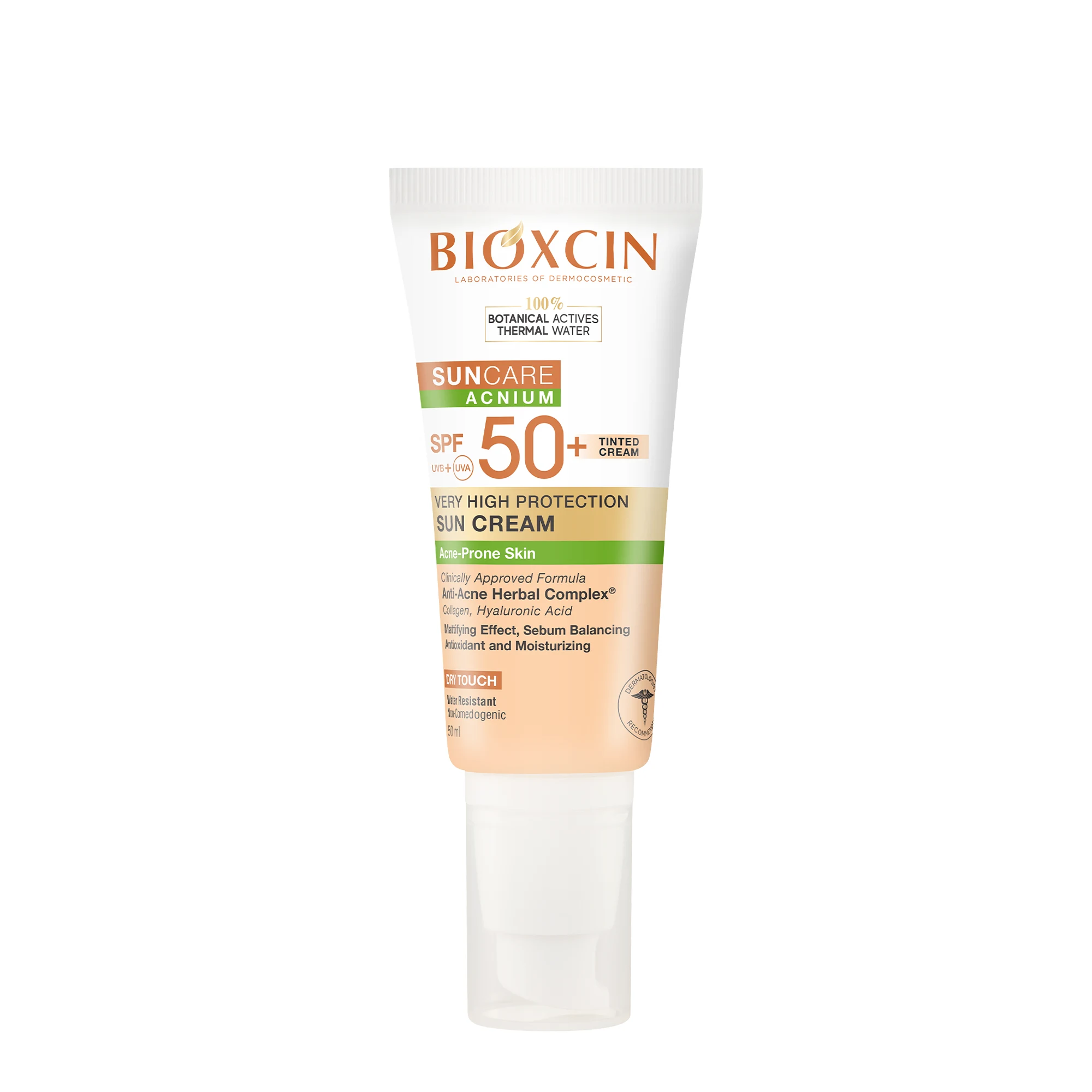 Tinted Sunscreen for Acne-Prone Skin 50+ SPF