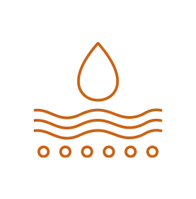 Intense moisturizing effect