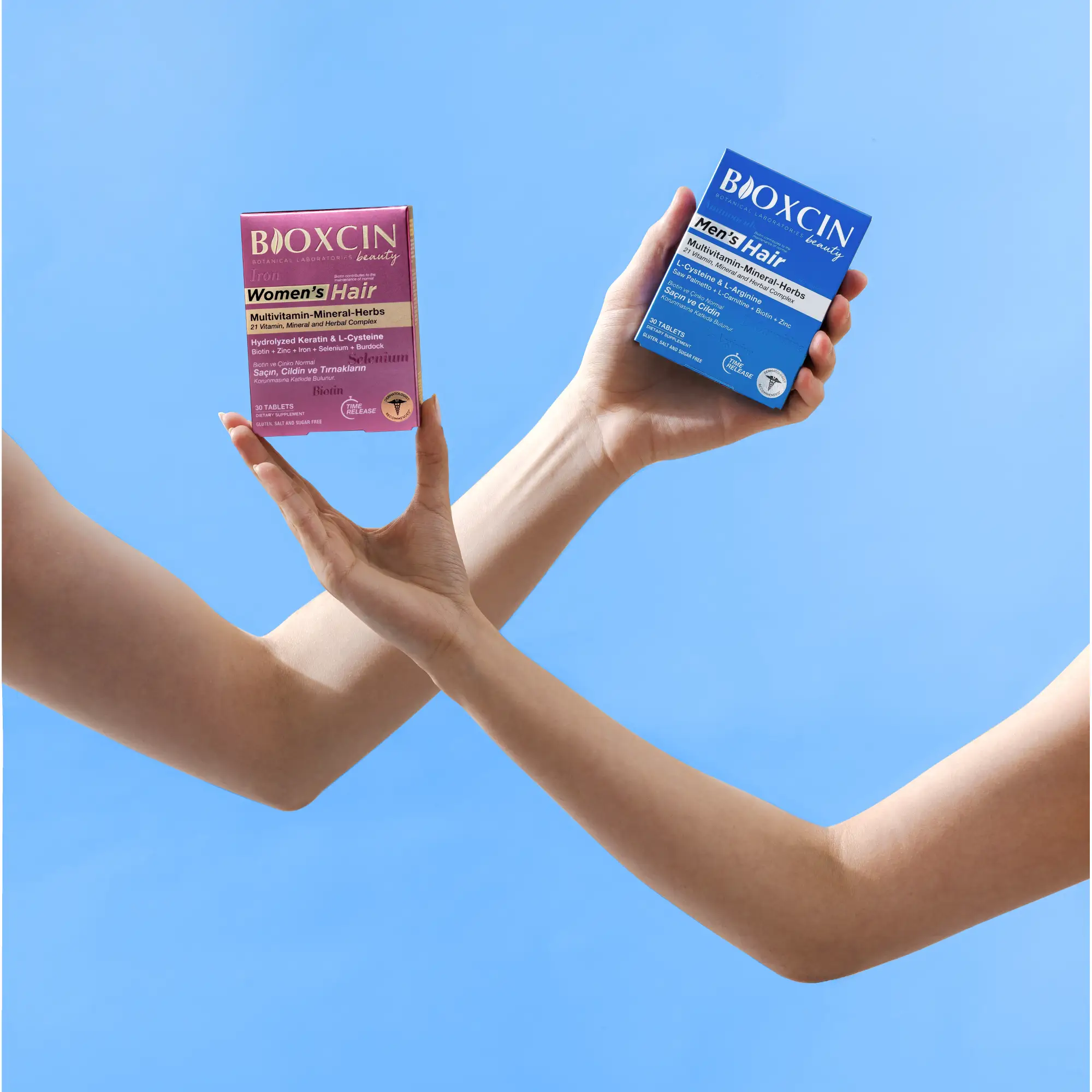 Hair, Skin, Nail Supplements for