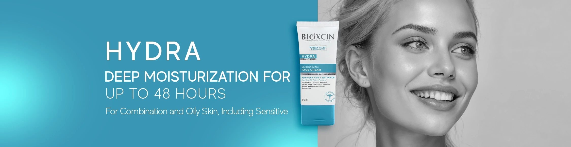 Moisturizing Face Cream for Combination and Oily Skin
